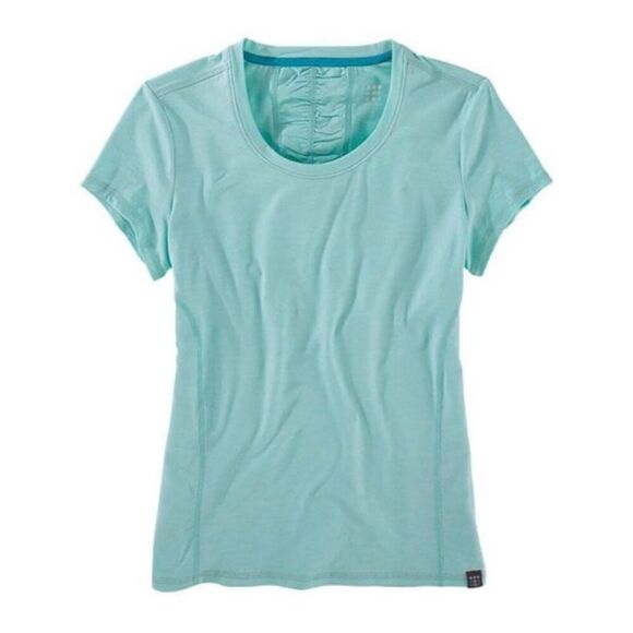 ✨Title Nine Womens Ruched Grace Sz Medium Pattern Tee✨ - Picture 9 of 9
